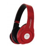 Wholesale X8 Foldable Studio Headphone with Mic Remote (Red)
